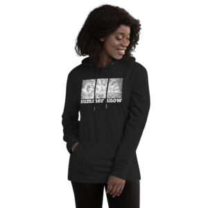 "Can't See The Gone For The Trees" Unisex Lightweight Hooded Long Sleeve T